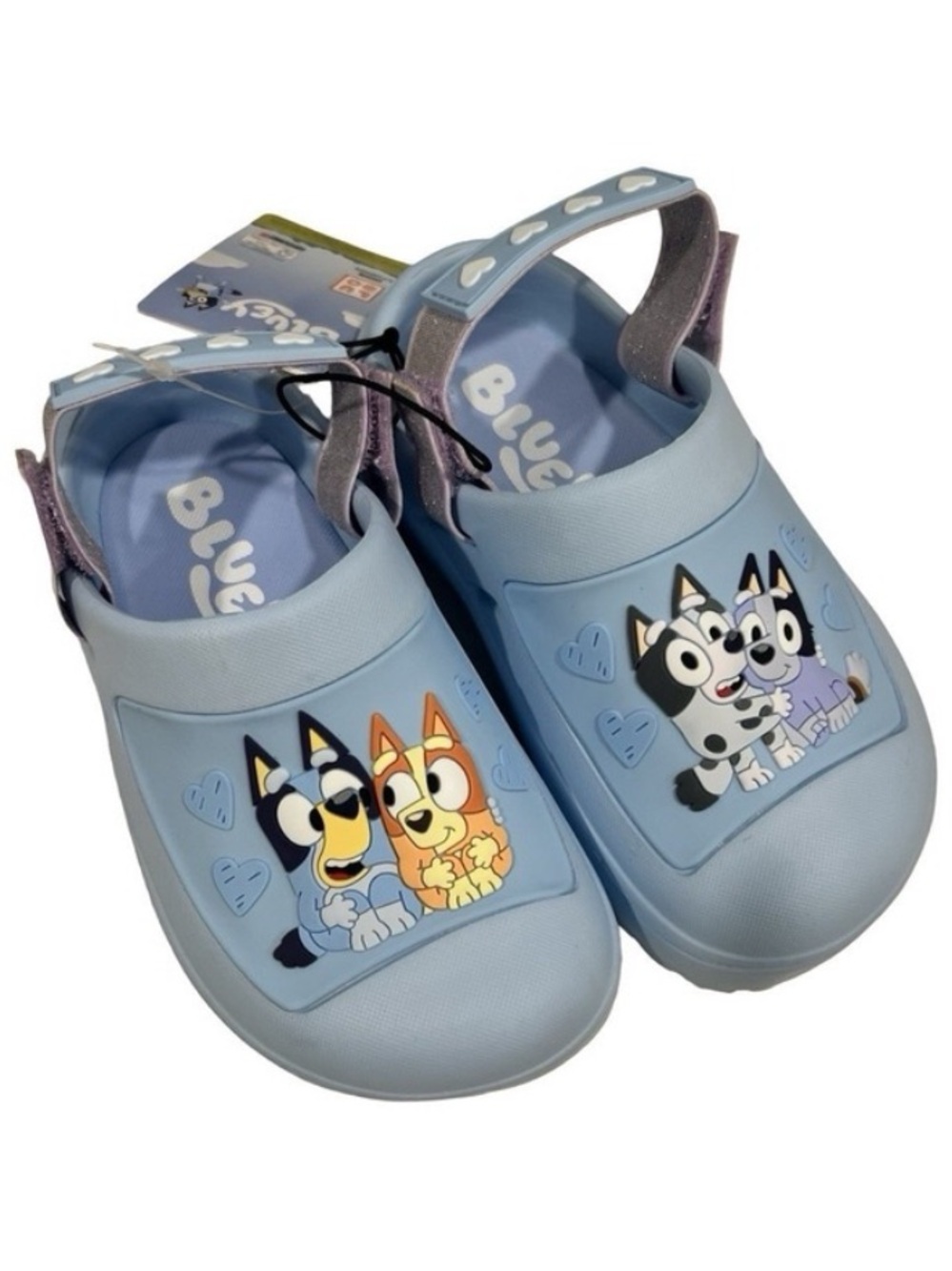 Blue Kids Clog Sandals